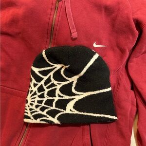 Black and White Spider Beanie